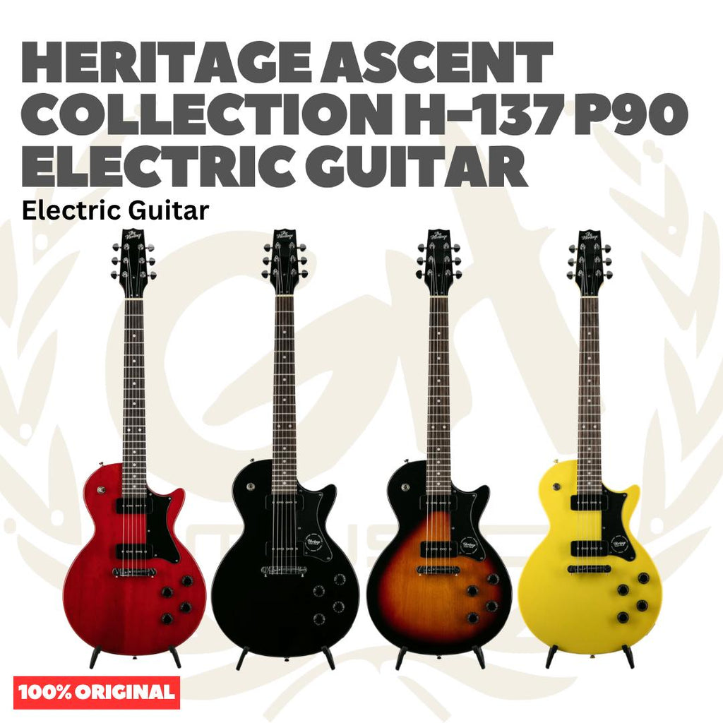 Heritage Ascent Collection H-137 P90 Electric Guitar - Gitar Listrik Elektrik