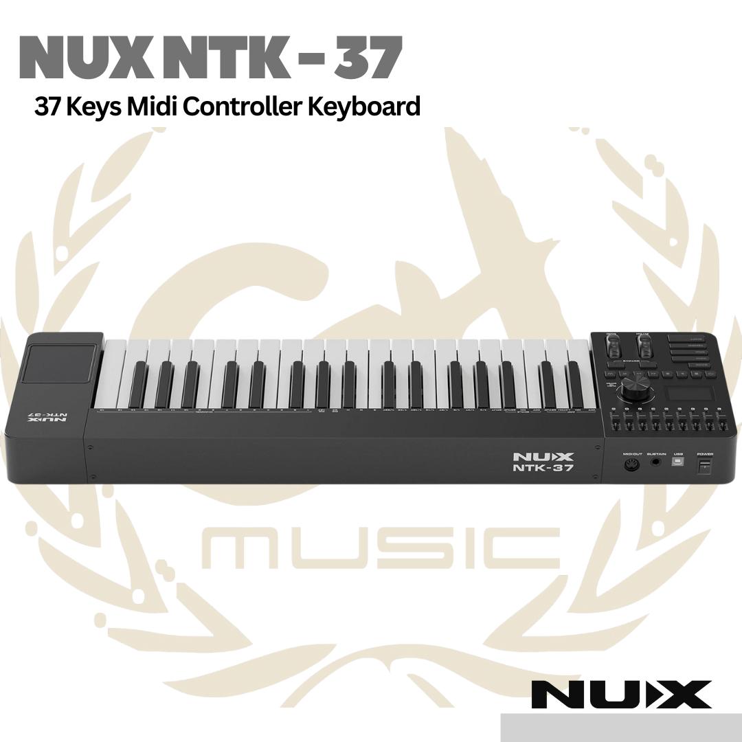 Nux NTK-37 Midi Keyboard Controller 37 Keys - Keyboard