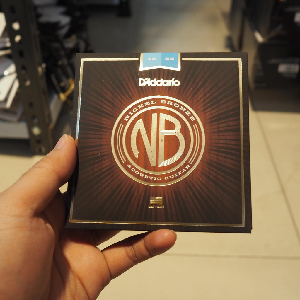 D'addario NB1253 Acoustic Guitar String - Senar Gitar Akustik 12-53