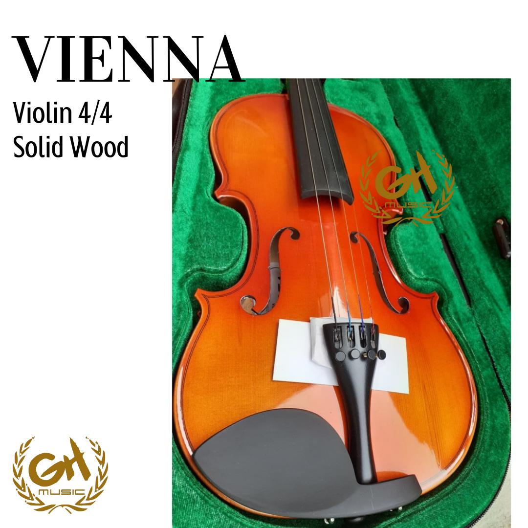 Biola Violin Vienna Solid Wood 4/4