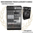 RECORDING TECH LUXURY MK2 MIXING CONSOLE | 4 6 8 12  Audio Mixer Channel