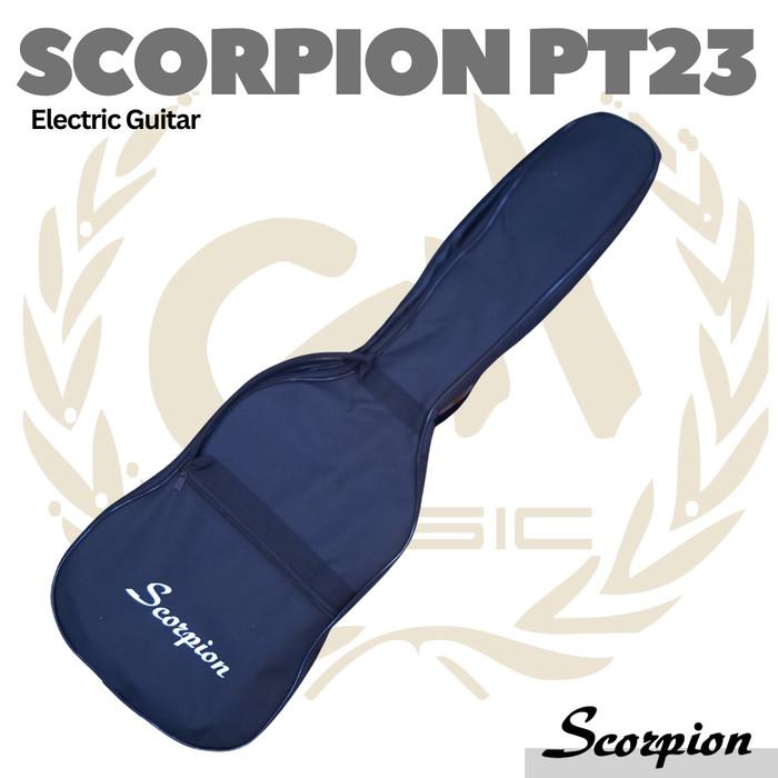 SCORPION PT23 Premium Series Electric Guitar | Gitar Telecaster Tele - BK