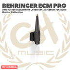 Behringer ECM PRO Ultra-Linear Measurement Condenser Microphone for Studio Monitor Calibration - ECMPRO Mik Kondeser Mikrofon Kondensor RTA Original Asli