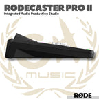 RodeCaster Pro II Integrated Audio Production Studio - Soundcard Mixer Livestreaming Rode Caster Pro II