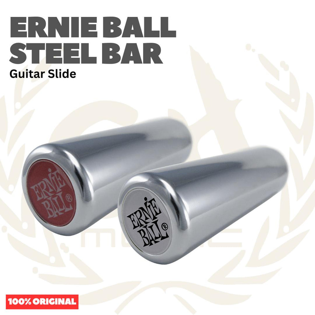 Ernie Ball Steel Bar Guitar Slide