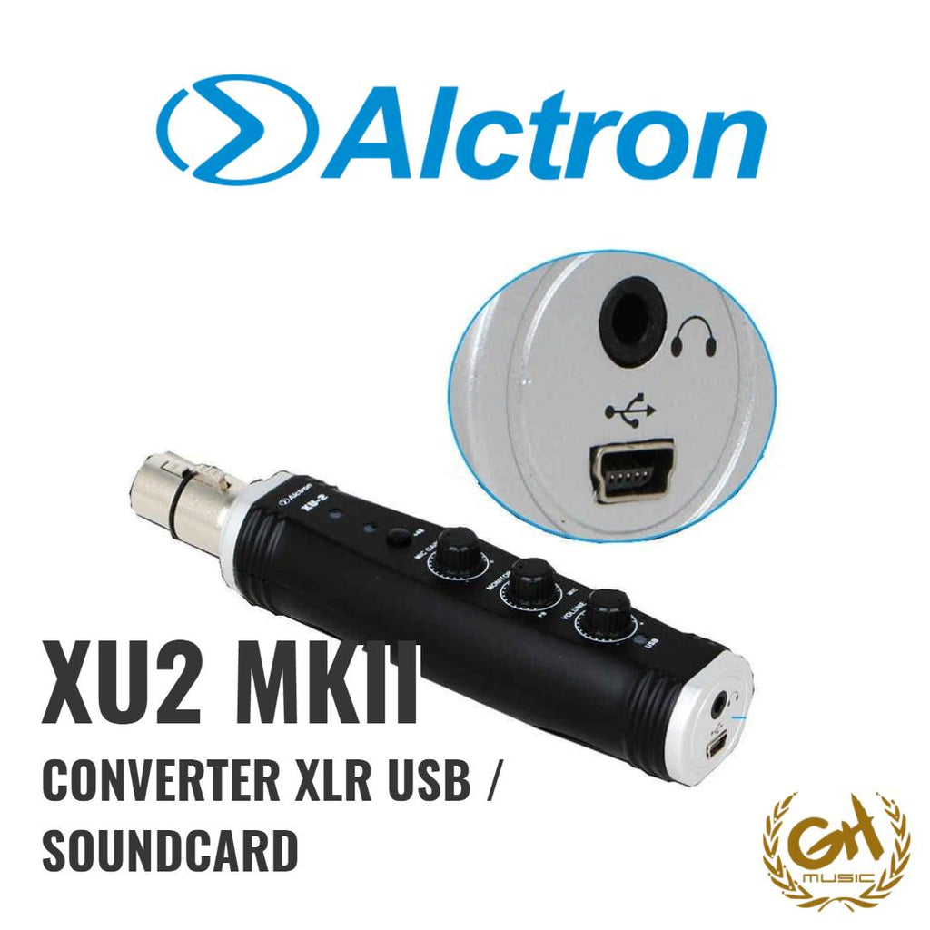 Alctron XU2 MKII Converter XLR USB