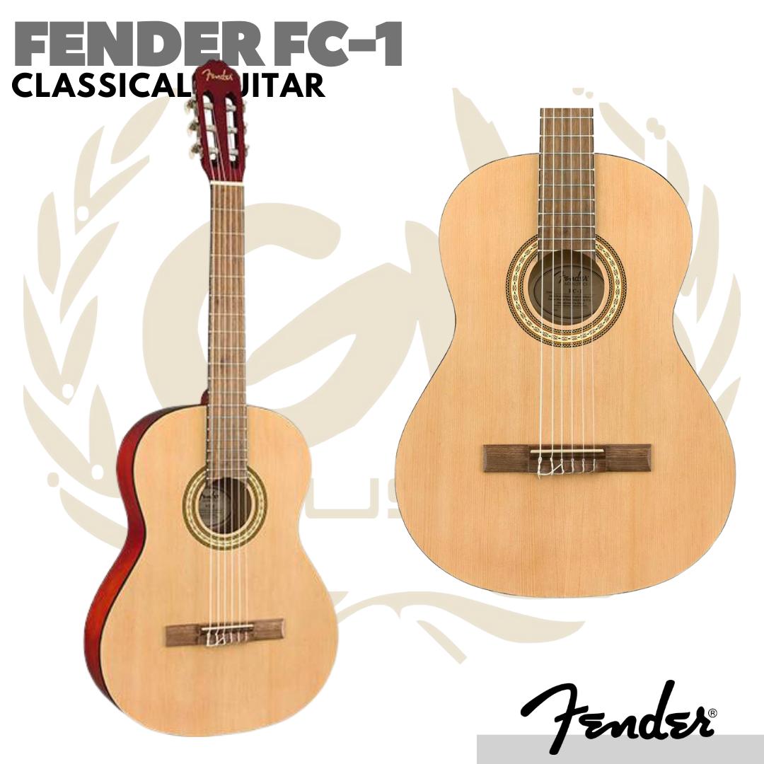 FENDER FC-1 Classical Guitar Nylon | Gitar Klasik Nilon FC1