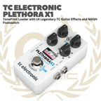 TC ELECTRONIC PLETHORA X1 TONEPRINT LOADER FOOTSWITCH GUITAR EFFECT - EFEK GITAR BASS PEDAL