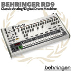 BEHRINGER RHYTHM DESIGNER RD-9 Classic Analog/Digital Drum Machine RD9
