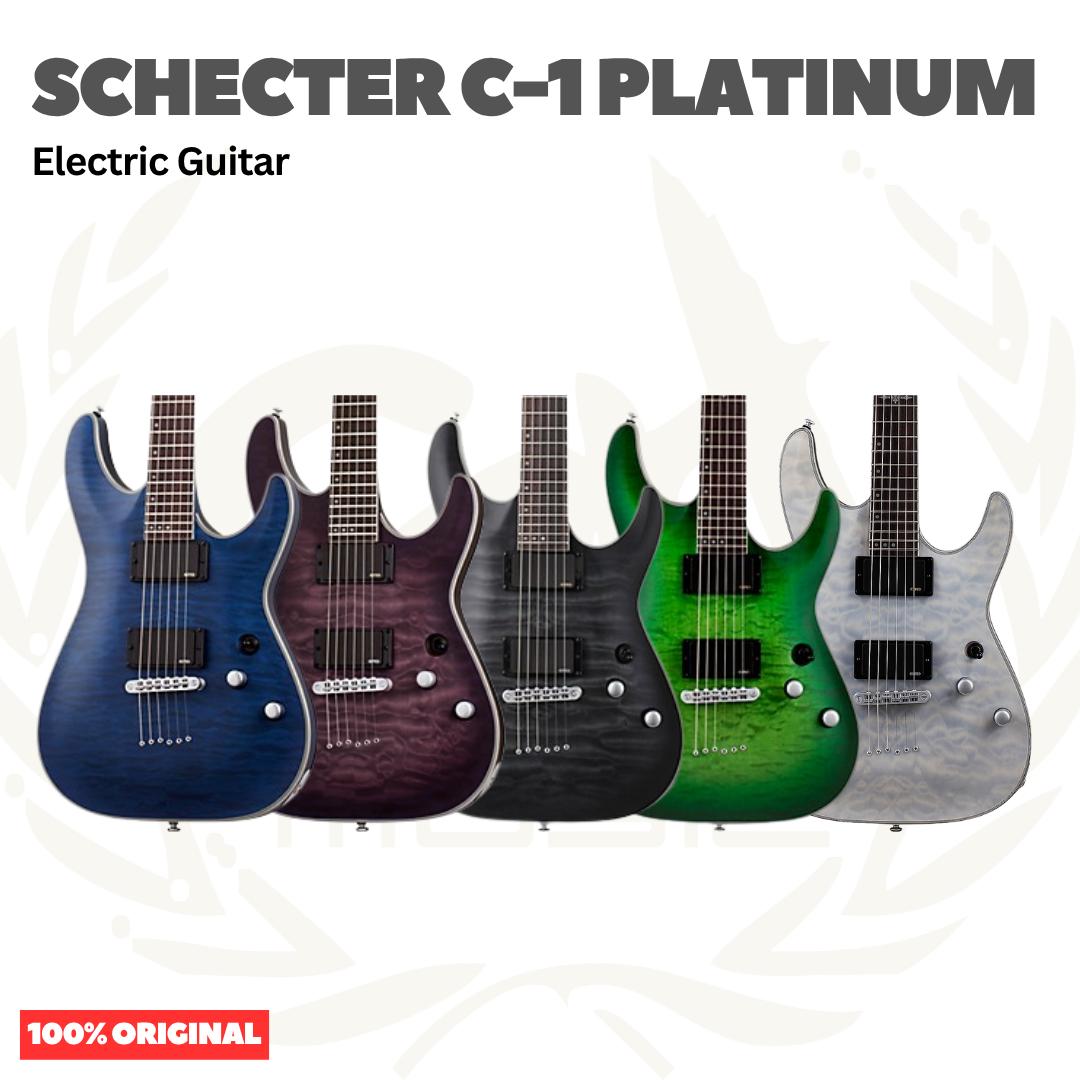 Schecter C-1 Platinum Electric Guitar - Gitar Listrik Elektrik C1