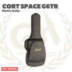 Cort Space G6TR Headless HSS Electric Guitar w/Case - Gitar Listrik Elektrik