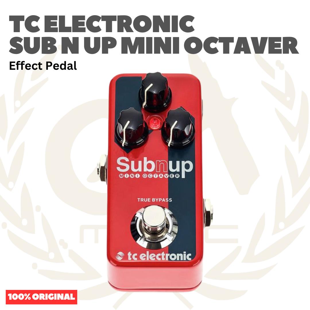 TC Electronic Sub N Up Mini Octaver Guitar Effects Pedal - Pedal Efek Gitar