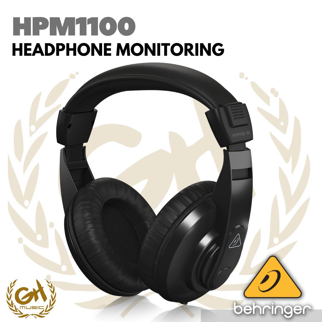 BEHRINGER HPM1100 Studio Monitoring Headphone Recording Podcast Gaming