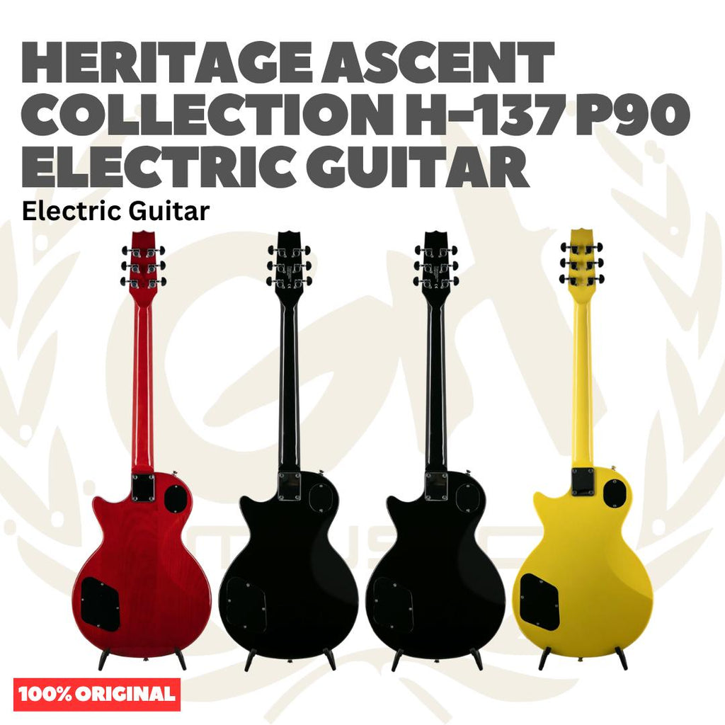 Heritage Ascent Collection H-137 P90 Electric Guitar - Gitar Listrik Elektrik