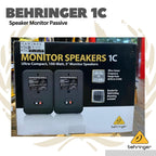 Behringer 1C-BK Ultra Compack 100Watt 5" Passive Studio - Speaker Monitor