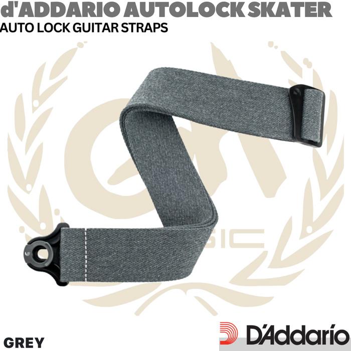 D'Addario Auto Lock Strap - Strap Gitar