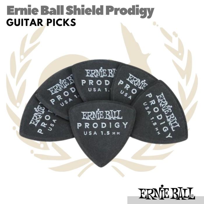 Ernie Ball Large Shield Prodigy Guitar Picks isi 6 | Pick Gitar