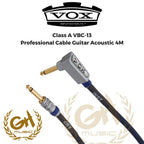 Vox VBC-13 Class A Professional Bass - Guitar Cable 4M