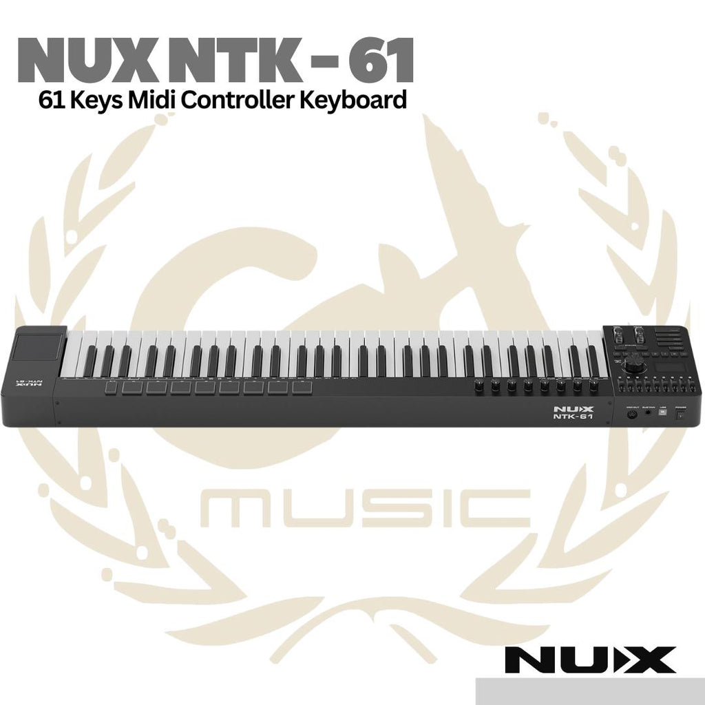 Nux NTK-61 Midi Keyboard Controller 61 Keys - Keyboard