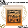 Ernie Ball 2329 Concert Soprano Nylon Ball End, Clear - Senar Ukulele