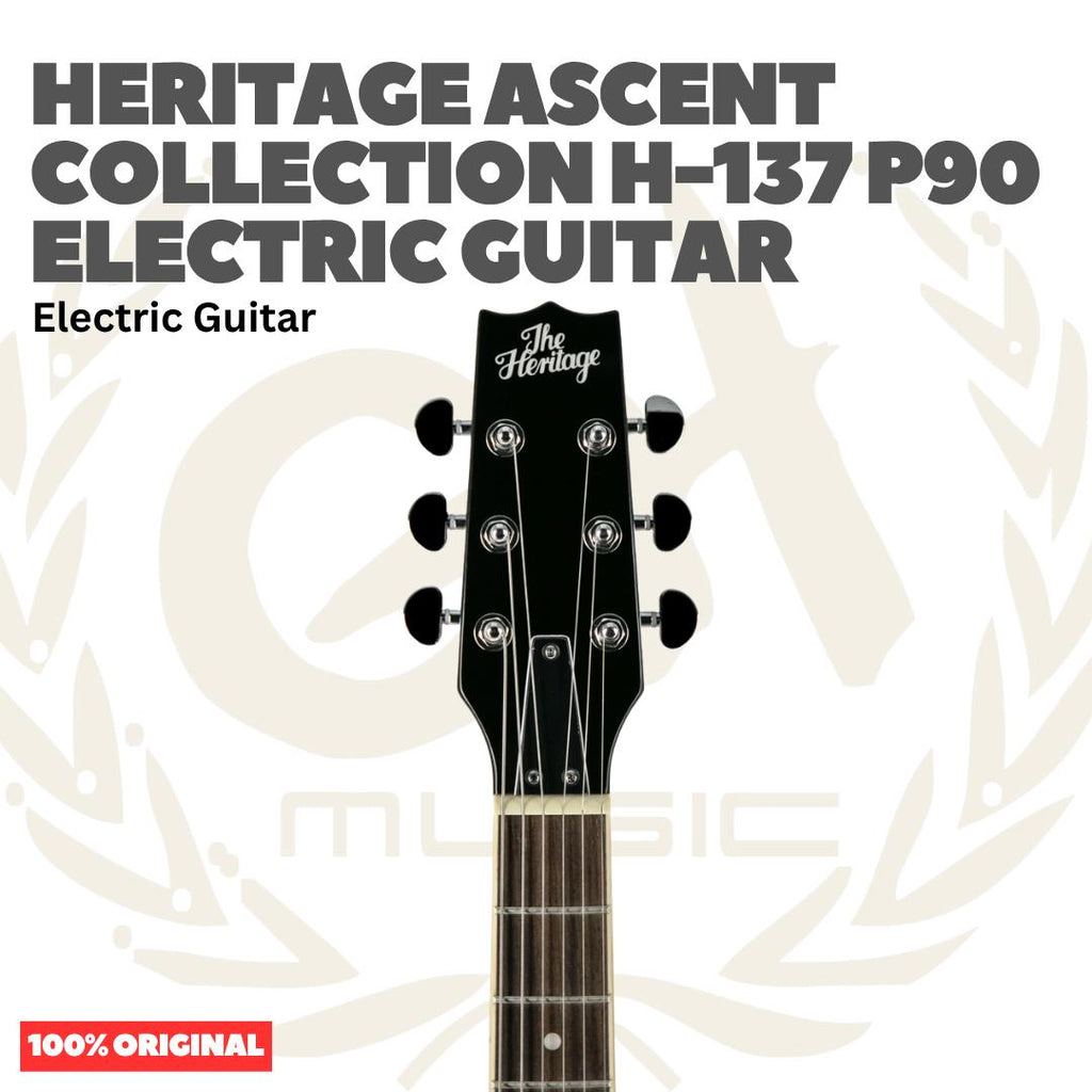 Heritage Ascent Collection H-137 P90 Electric Guitar - Gitar Listrik Elektrik