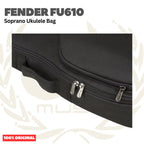 Fender FU610 Soprano Ukulele Bag - Tas Case Ukulele Sopran