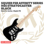 Squier FSR Affinity Series Stratocaster HSS Electric Guitar - Gitar Listrik Elektrik Original Asli