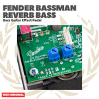 Fender Bassman Reverb Bass Guitar Effects Pedal - Efek Pedal Bass Gitar