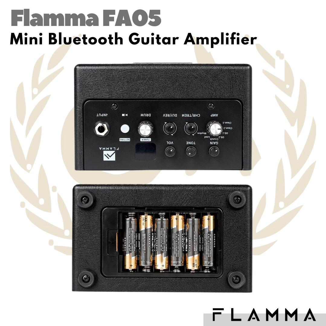 FLAMMA FA05 Mini Bluetooth Guitar Amplifier | Ampli Gitar Compact