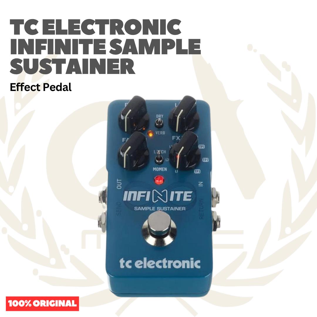 TC Electronic Infinite Sample Sustainer Guitar Effect Pedal - Pedal Efek Gitar Bass
