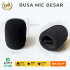 BUSA MIC WIND SHIELD FOAM CONDENSER MICROPHONE UKURAN BESAR