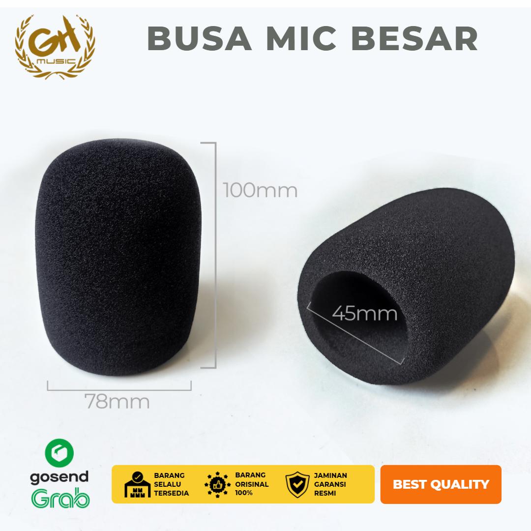 BUSA MIC WIND SHIELD FOAM CONDENSER MICROPHONE UKURAN BESAR
