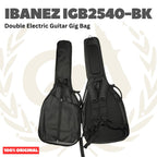 Ibanez IGB2540-BK Double Electric Guitar Gig Bag - Tas Gitar Listrik Elektrik Dobel Gigbag IGB2540
