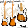 Squier Classic Vibe 50s Precision Bass Guitar, Maple FB - Gitar Bass Listrik