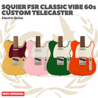 Squier FSR Classic Vibe 60s Custom Telecaster Electric Guitar - Gitar Listrik Elektrik Original Asli
