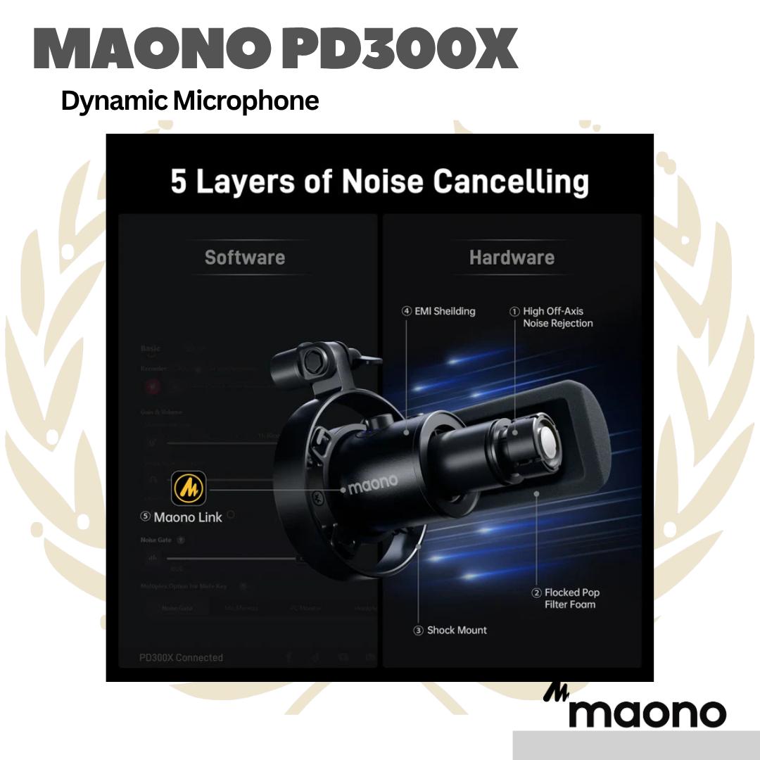 MAONO PD300X USB/XLR Dynamic Microphone | Mic Gaming Podcast