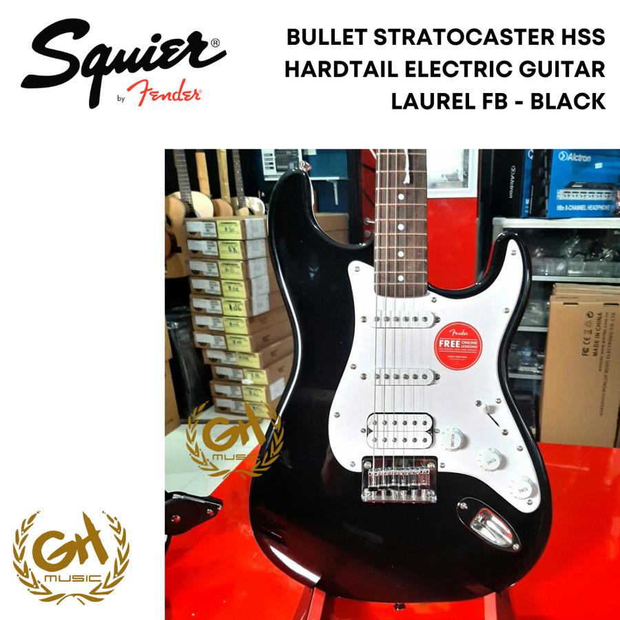 Squier Bullet Stratocaster HSS Electric Guitar, Laurel FB by Fender