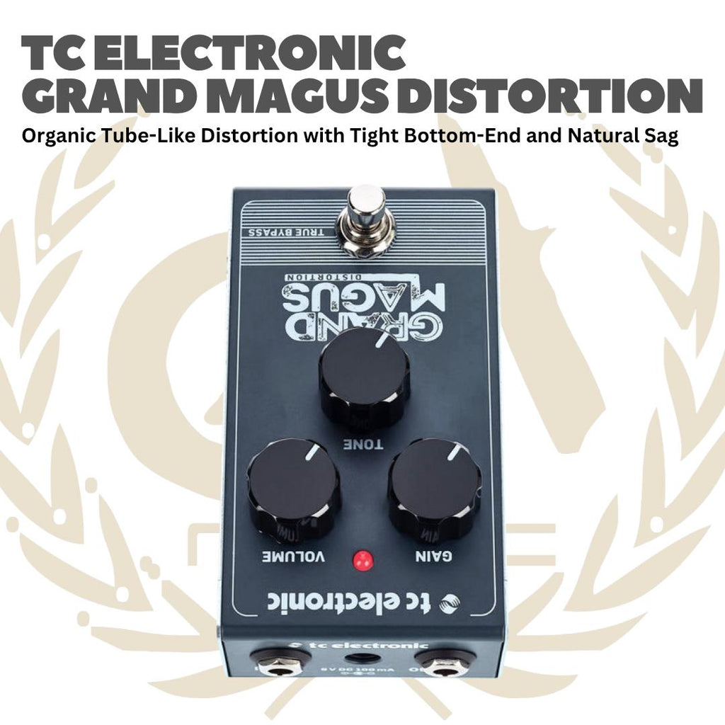 TC Electronic Grand Magus Distortion - Efek Gitar Bass Pedal