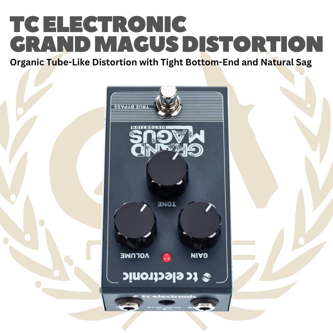 TC Electronic Grand Magus Distortion - Efek Gitar Bass Pedal