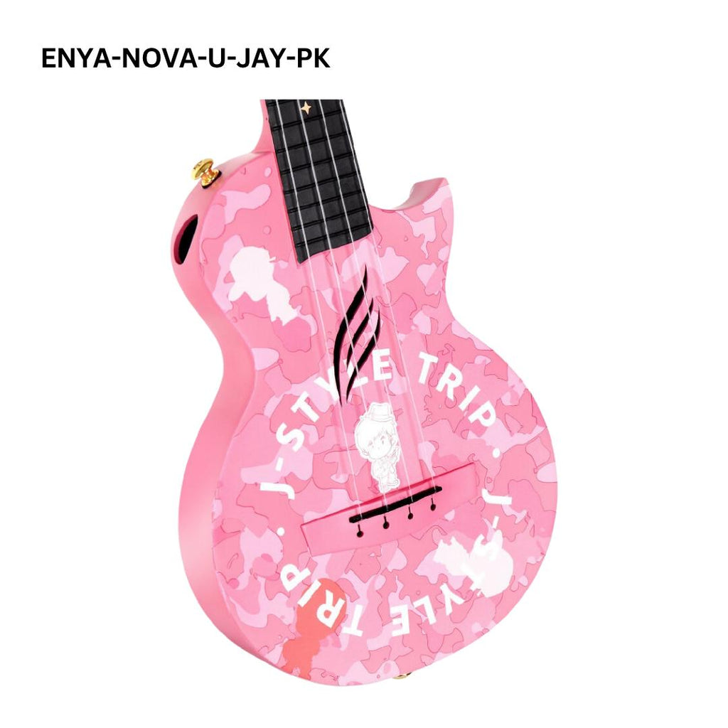 ENYA NOVA U-JAY Concert Ukulele Carbon Fiber, Signature Jay Chou Limited Edition