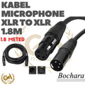 KABEL MICROPHONE BOCHARA XLR TO XLR 1.8M