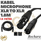 KABEL MICROPHONE BOCHARA XLR TO XLR 1.8M