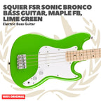 Squier FSR Sonic Bronco Bass Guitar - Bass Listrik Gitar Bass Elektrik Short Scale Original Asli