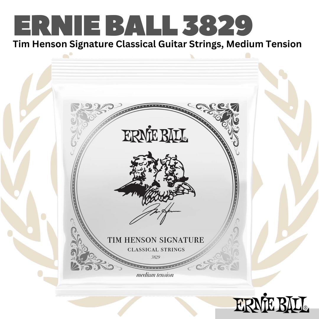 Ernie Ball 3829 Tim Henson Signature Classical Guitar Strings, Medium Tension - Senar Gitar Klasik