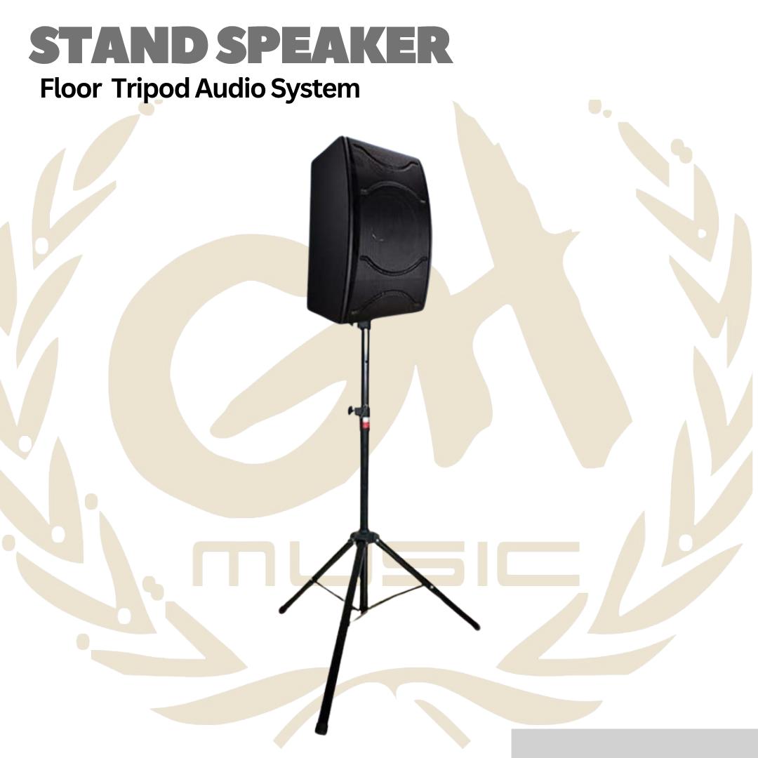 Stand Speaker  Floor Tripod Audio System CZS60100 - Stand Speaker