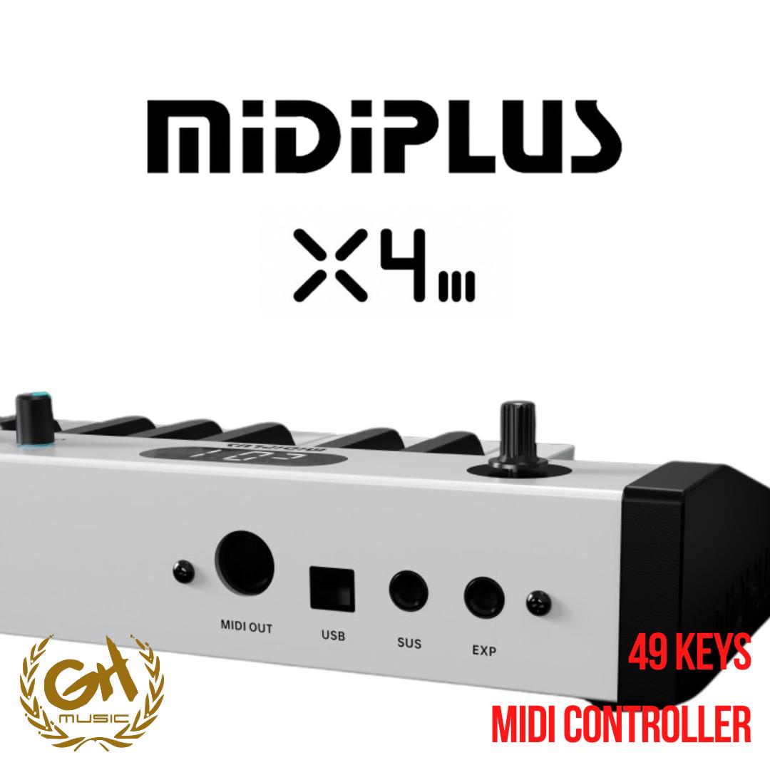 MIDIPLUS X4 III SERIES 49 KEYS MIDI CONTROLLER