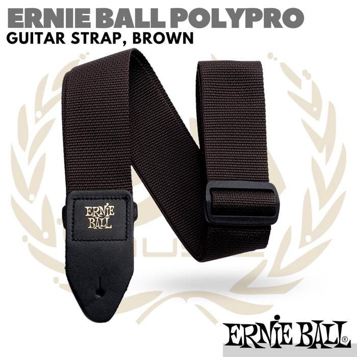 Ernie Ball PolyPro Guitar Strap - Strap Gitar Poly Pro