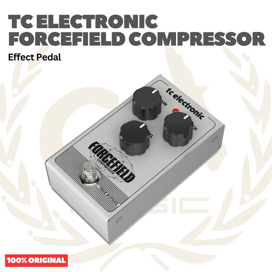 TC Electronic Forcefield Compressor Guitar Effect Pedal - Pedal Efek Gitar Bass