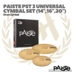 Paiste PST3 Universal Set (14,16,20 Inch) Drum Cymbal