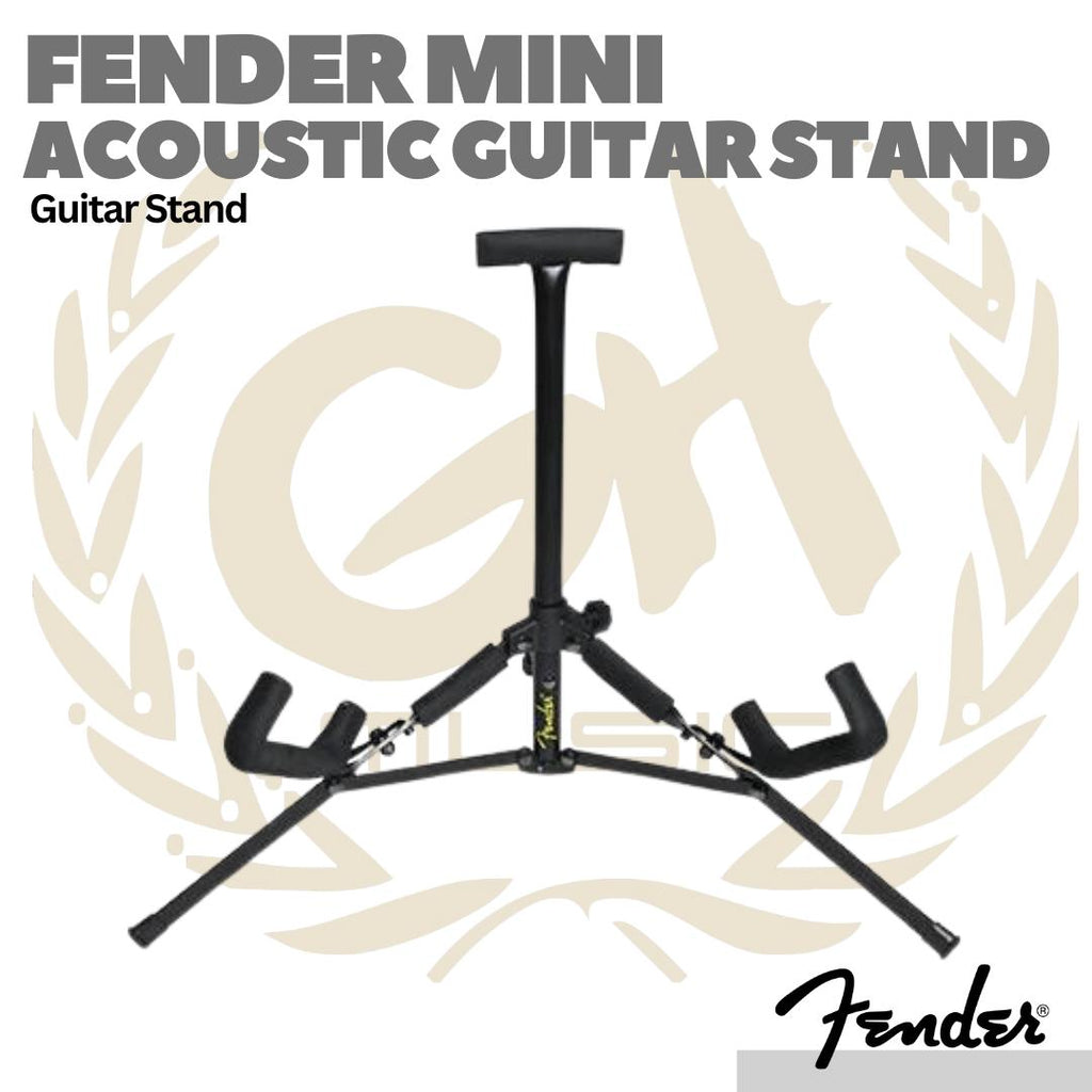 Fender Mini Acoustic Guitar Stand - Stan Gitar Akustik Mini